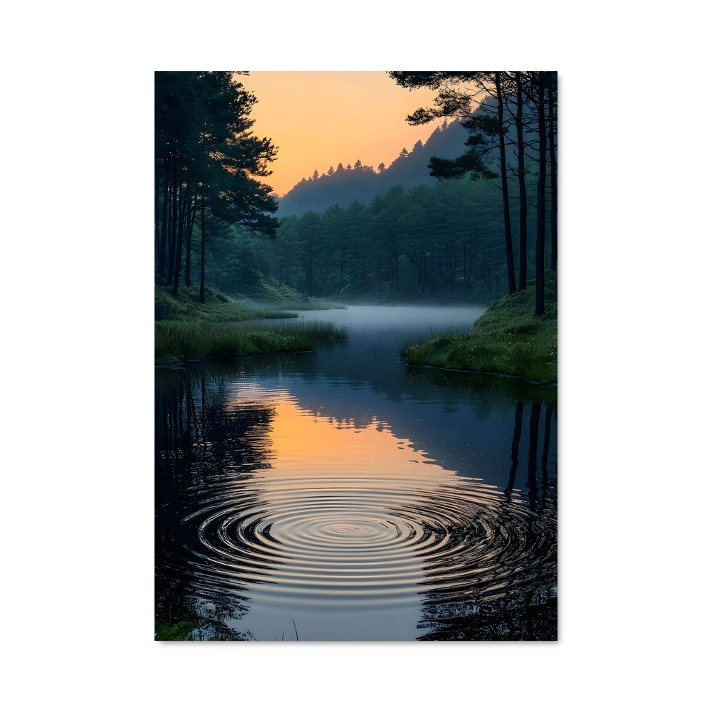 Poster Reflets de Crépuscule