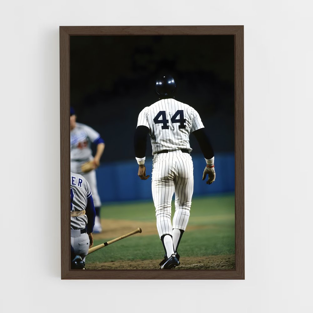 ap-reggie jackson-1 cadre Bois foncé
