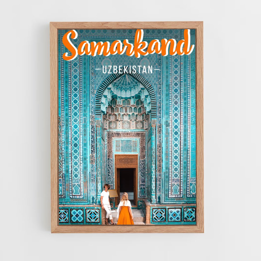 ap-registan square samarkand-1 cadre Bois clair