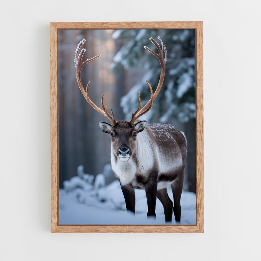 ap-reindeer-13 cadre Bois clair