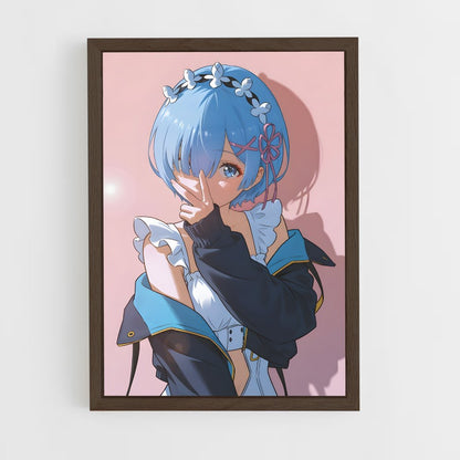 ap-rem-13 cadre Bois foncé