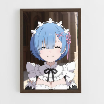 ap-rem-3 cadre Bois foncé