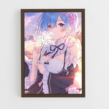 ap-rem-8 cadre Bois foncé