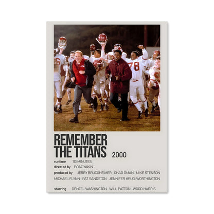 Poster Titans de la Mémoire
