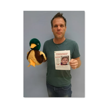 Poster Duck & Book Adventure