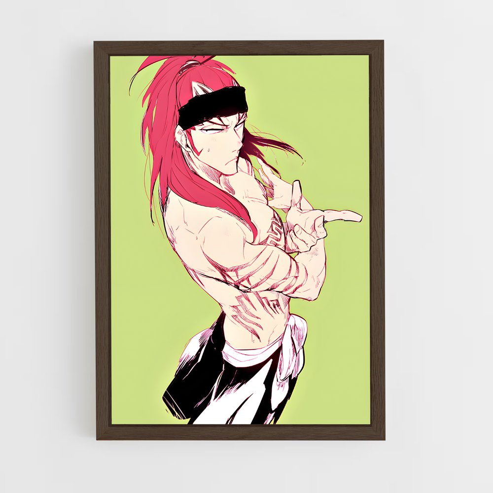 ap-renji abarai-5 cadre Bois foncé