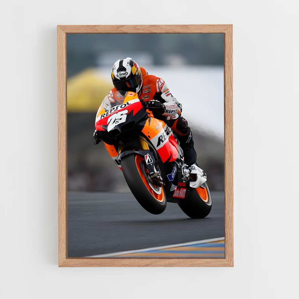 ap-repsol honda team-3 cadre Bois clair