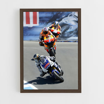ap-repsol honda team-6 cadre Bois foncé
