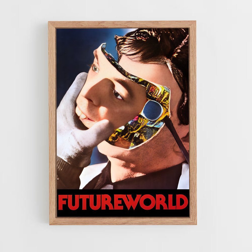 ap-retro futurism-3 cadre Bois clair