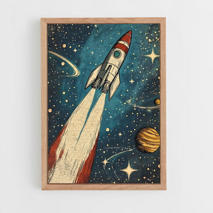 ap-retro space-1 cadre Bois clair