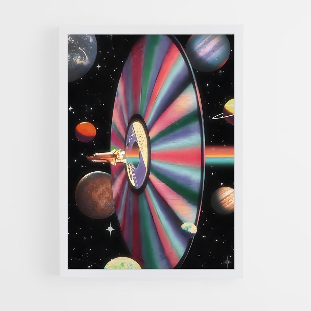 ap-retro space-3 cadre Blanc