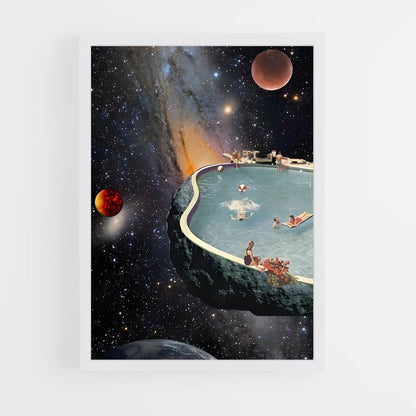 ap-retro space-4 cadre Blanc