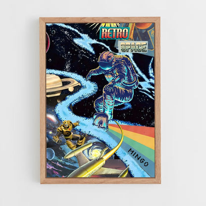 ap-retro space-7 cadre Bois clair