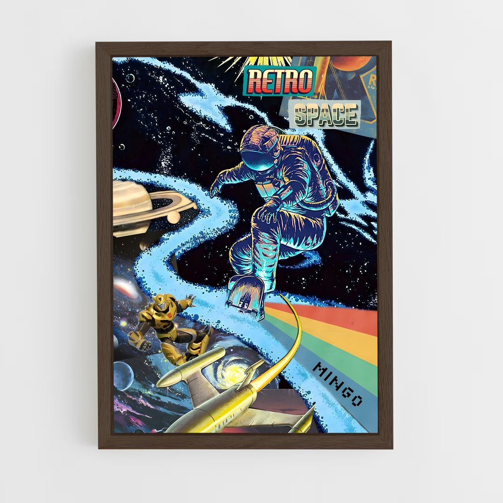 ap-retro space-7 cadre Bois foncé