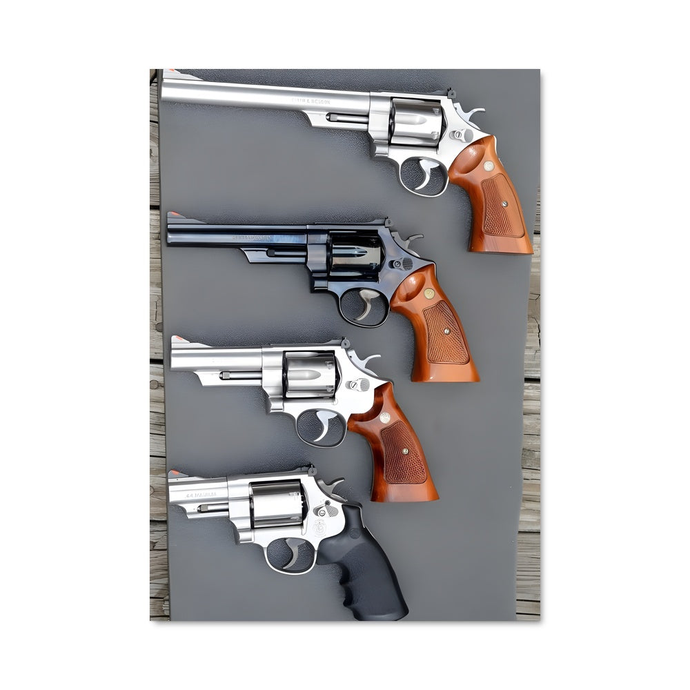 Poster Trilogie des Revolvers