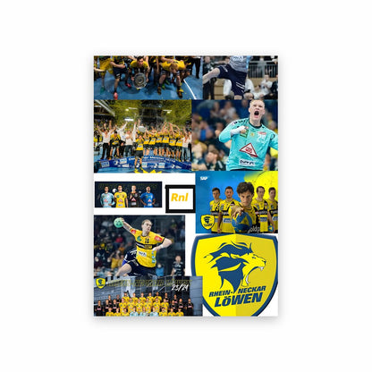 Poster Lions de Rhein-Neckar