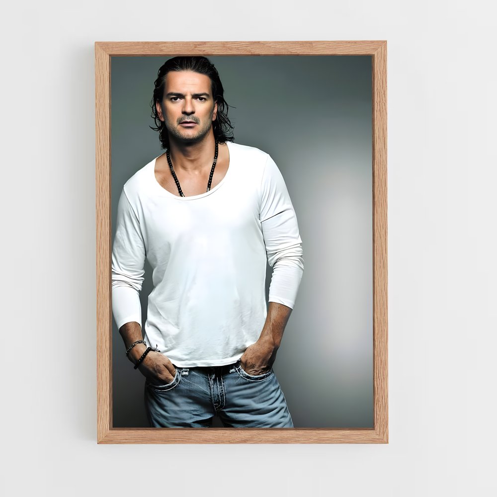 ap-ricardo arjona-2 cadre Bois clair