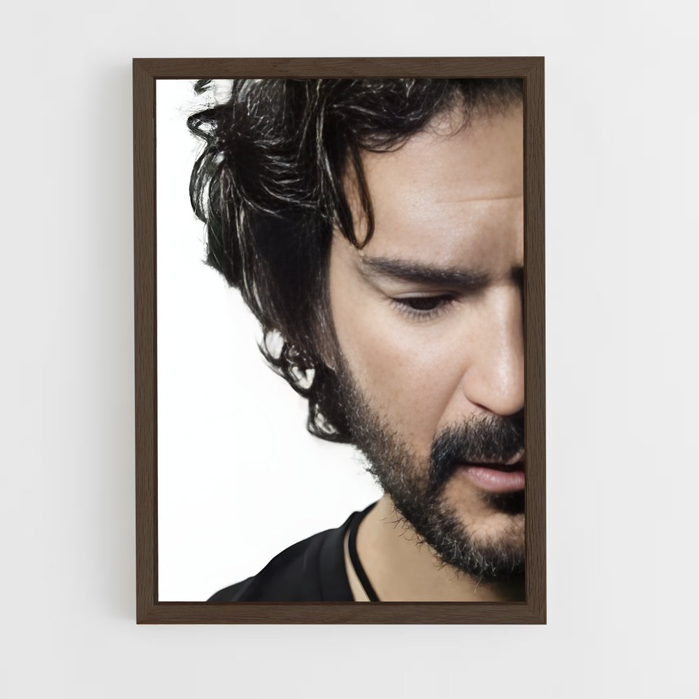 ap-ricardo arjona-8 cadre Bois foncé
