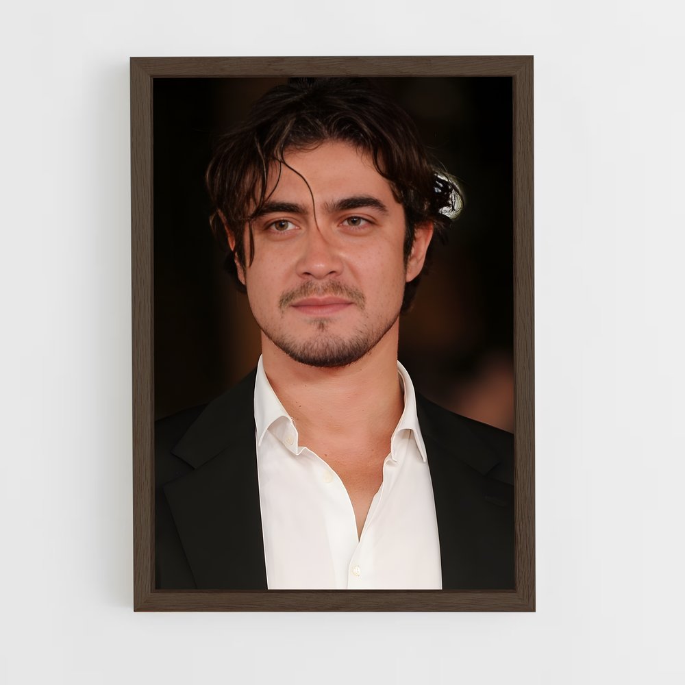 ap-riccardo scamarcio-3 cadre Bois foncé