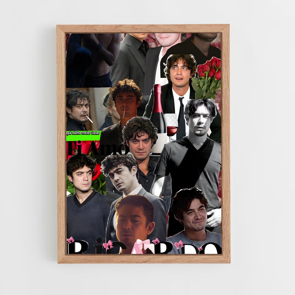 ap-riccardo scamarcio-5 cadre Bois clair