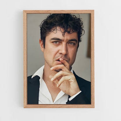 ap-riccardo scamarcio-6 cadre Bois clair
