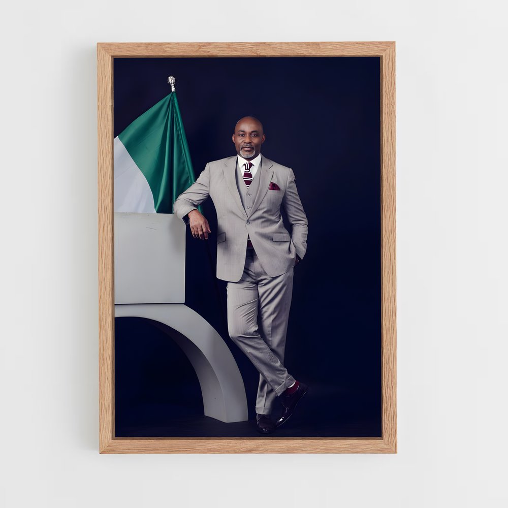 ap-richard mofe damijo-2 cadre Bois clair