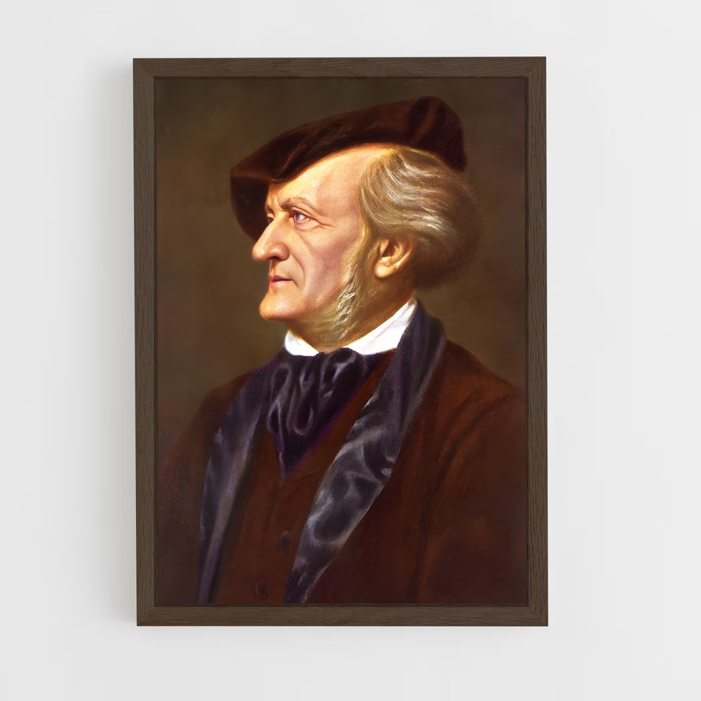 ap-richard wagner-4 cadre Bois foncé