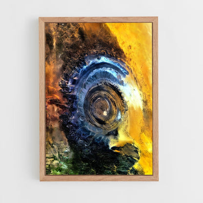 ap-richat structure-1 cadre Bois clair