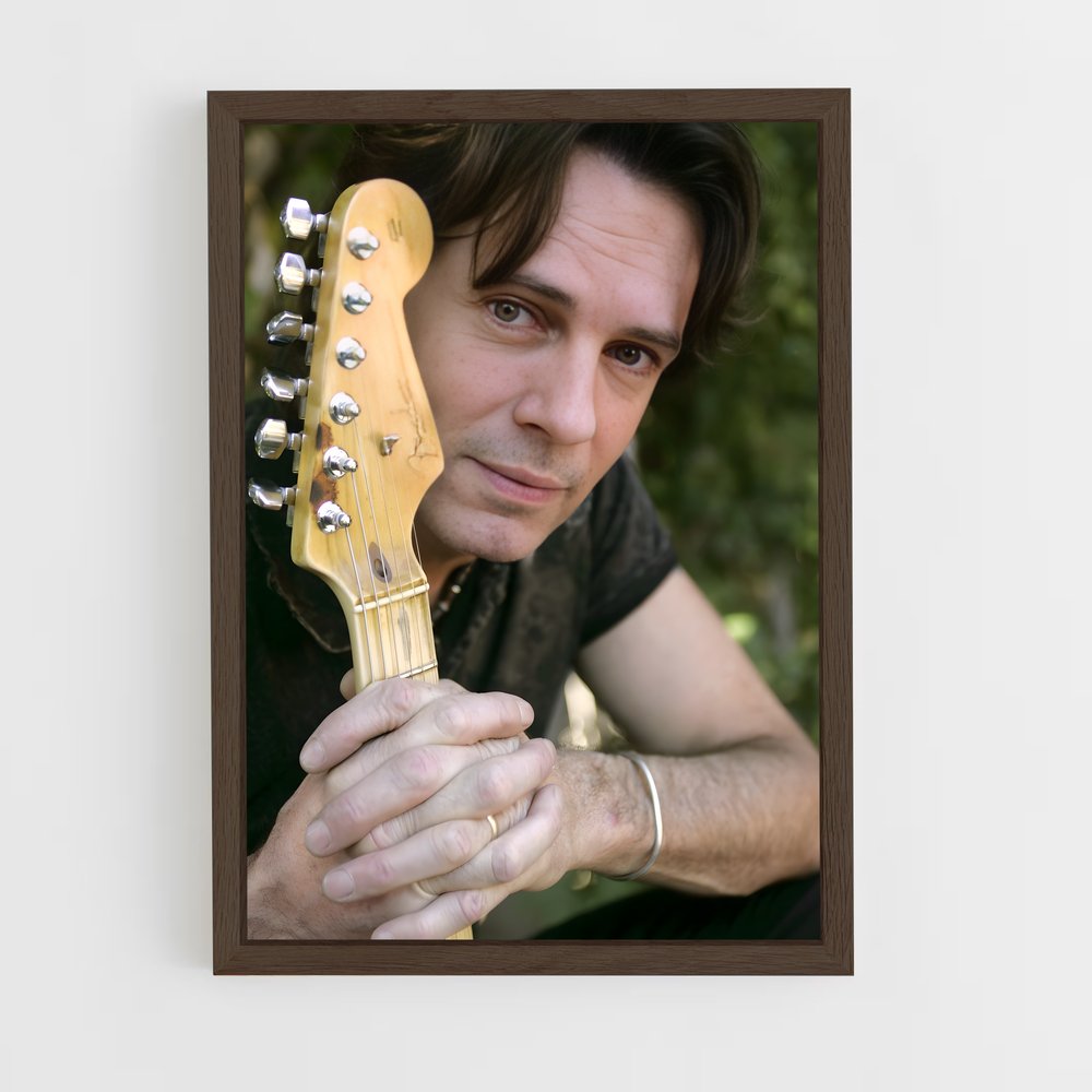 ap-rick springfield-9 cadre Bois foncé