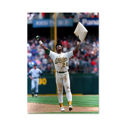 Poster Rickey henderson 58490