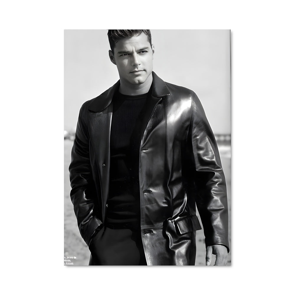 Poster Rebel en Cuir
