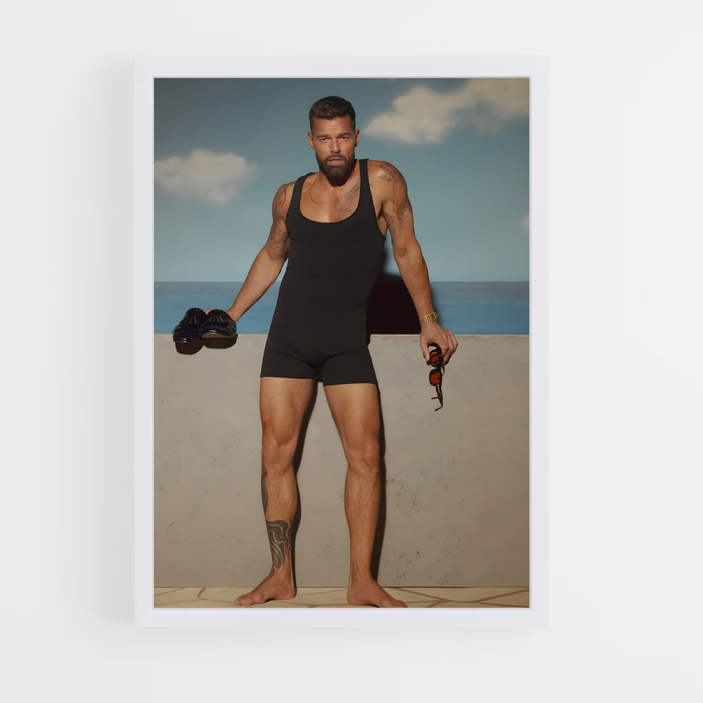 ap-ricky martin-1 cadre Blanc