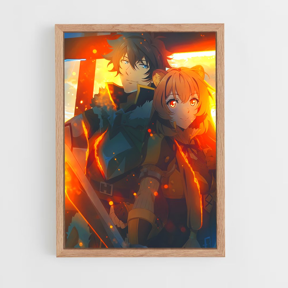 ap-rising of the shield hero-1 cadre Bois clair