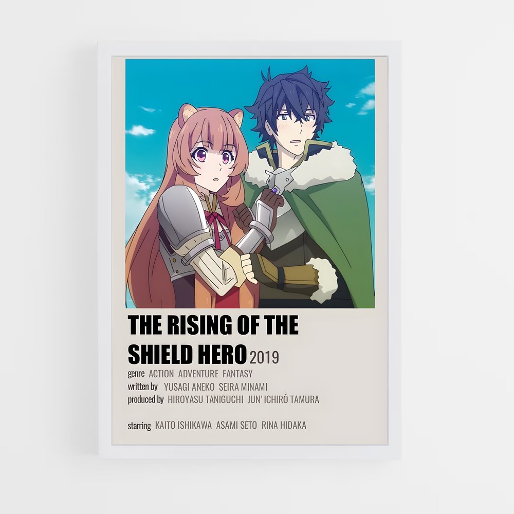 ap-rising of the shield hero-4 cadre Blanc