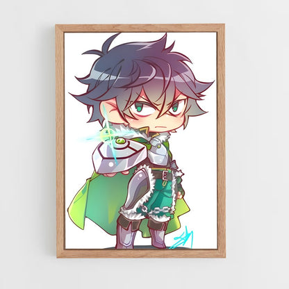ap-rising of the shield hero-5 cadre Bois clair