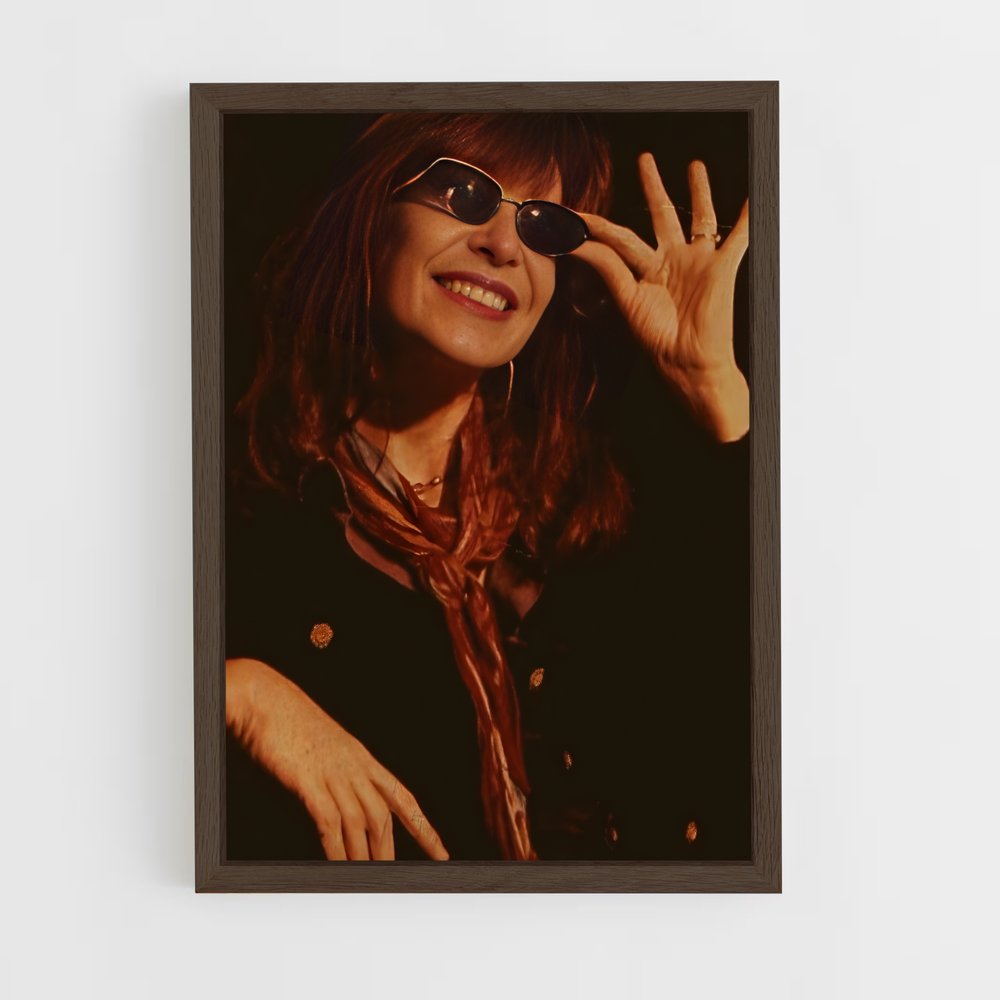 ap-rita lee-4 cadre Bois foncé