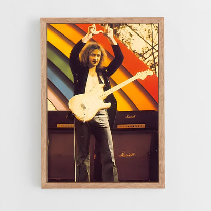 ap-ritchie blackmore-4 cadre Bois clair