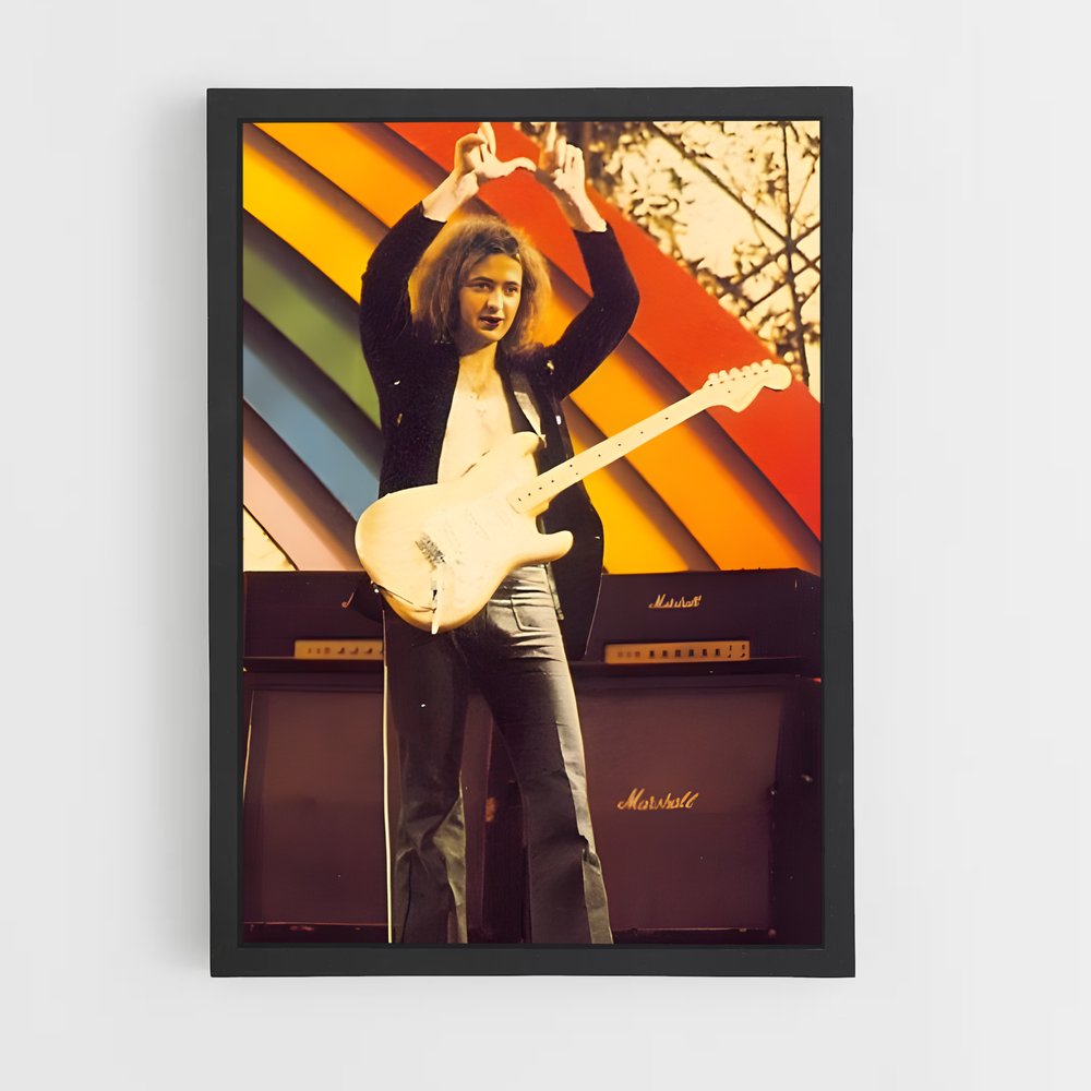 ap-ritchie blackmore-4 cadre Noir