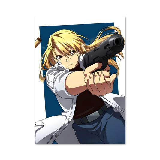 Poster La Fille au Fusil