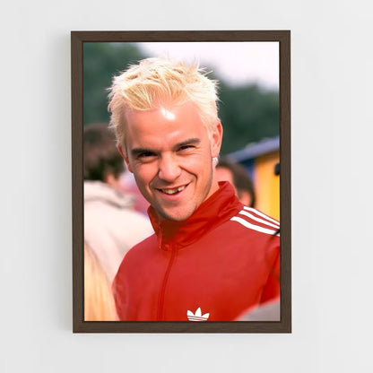 ap-robbie williams-1 cadre Bois foncé