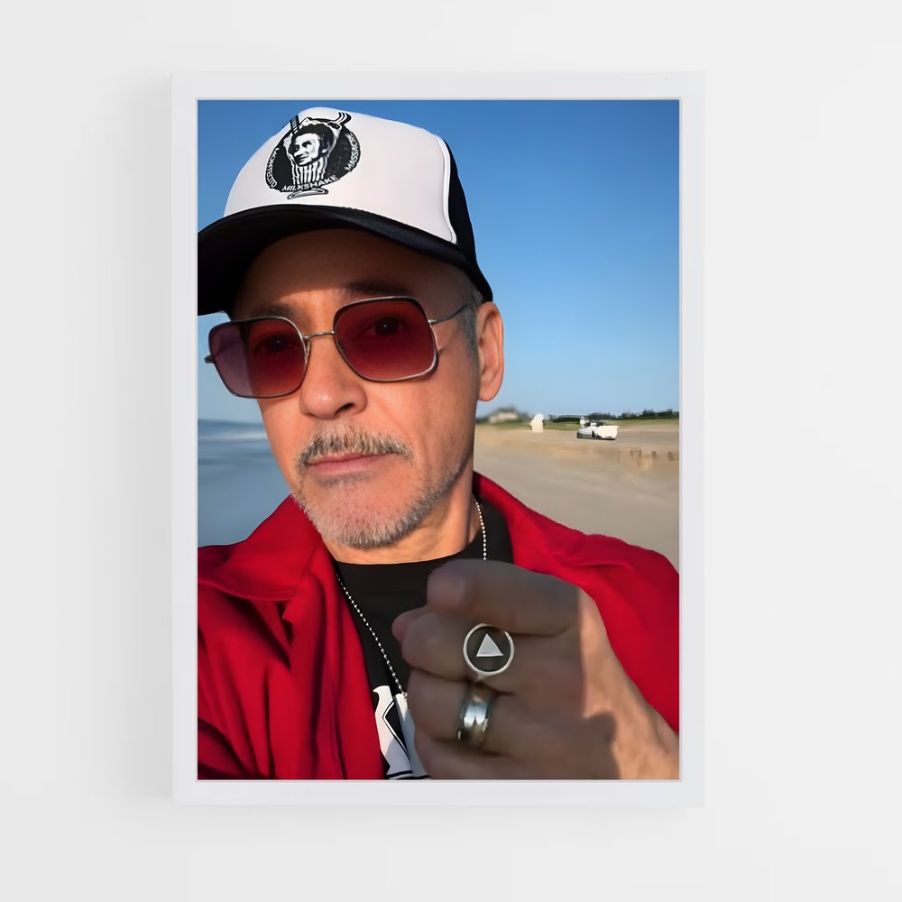 ap-robert downey jr-4 cadre Blanc