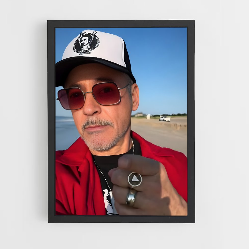 ap-robert downey jr-4 cadre Noir