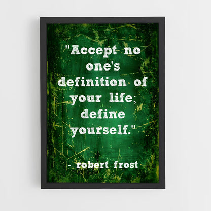 ap-robert frost-5 cadre Noir