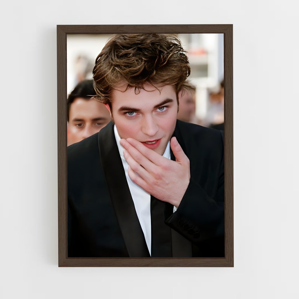 ap-robert pattinson-2 cadre Bois foncé
