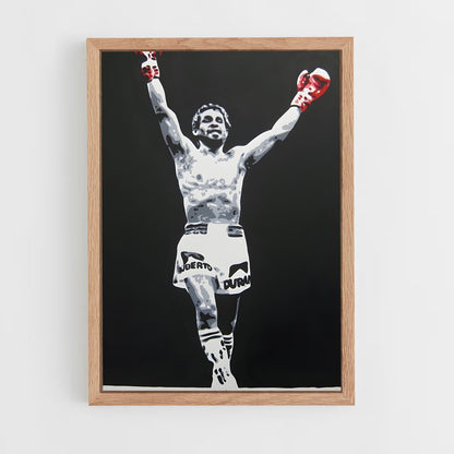 ap-roberto duran-3 cadre Bois clair