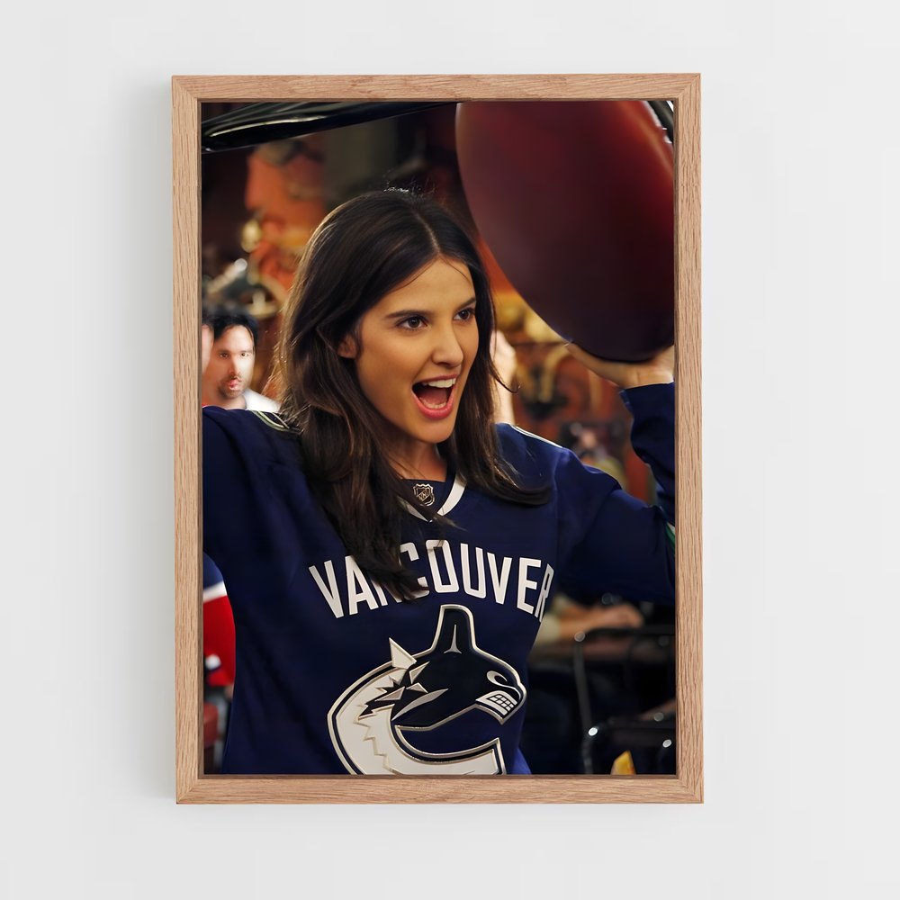 ap-robin scherbatsky-2 cadre Bois clair