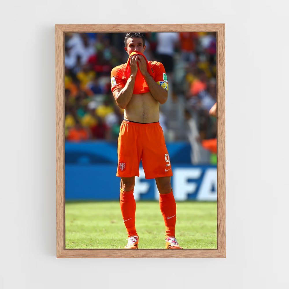ap-robin van persie-1 cadre Bois clair