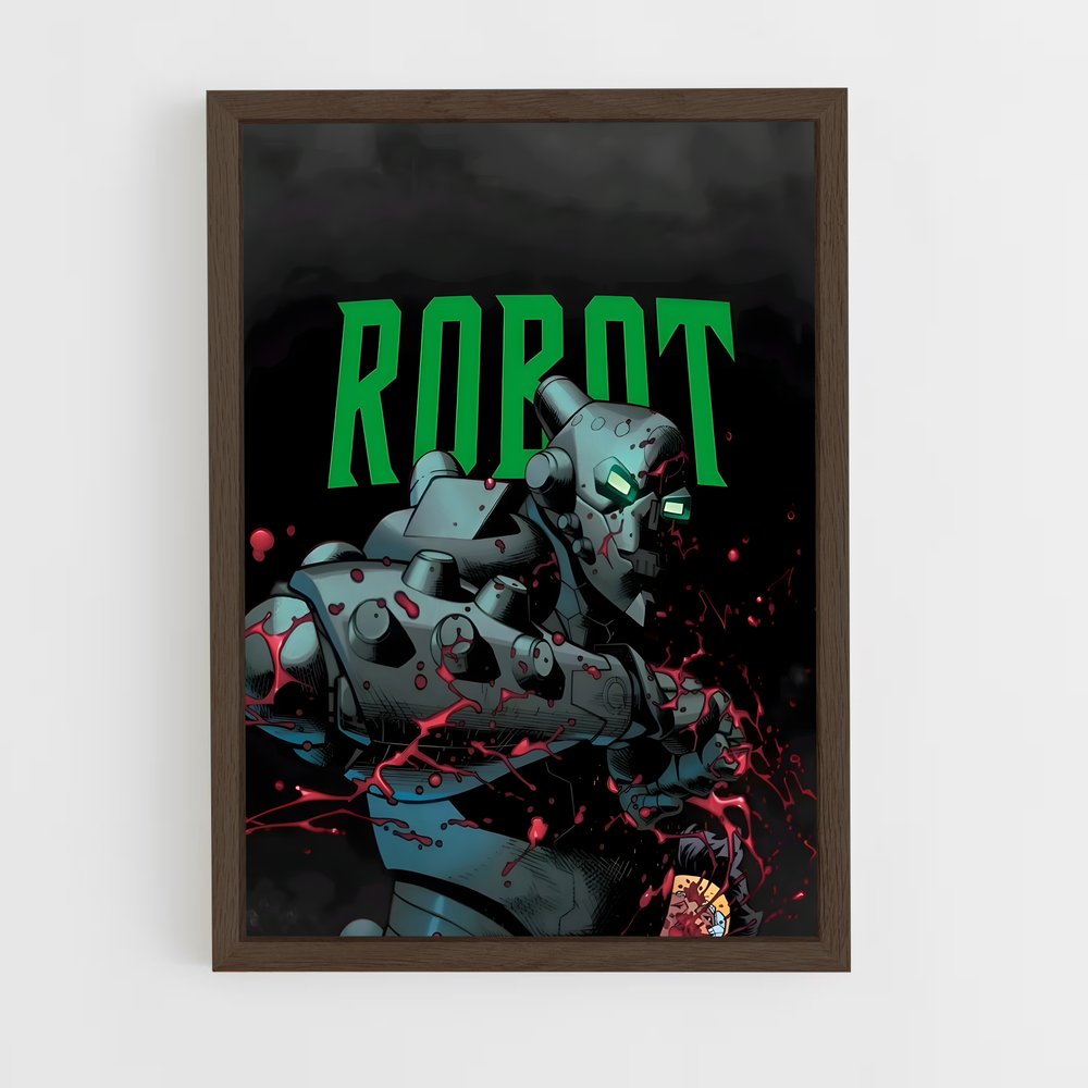 ap-robot invincible-1 cadre Bois foncé
