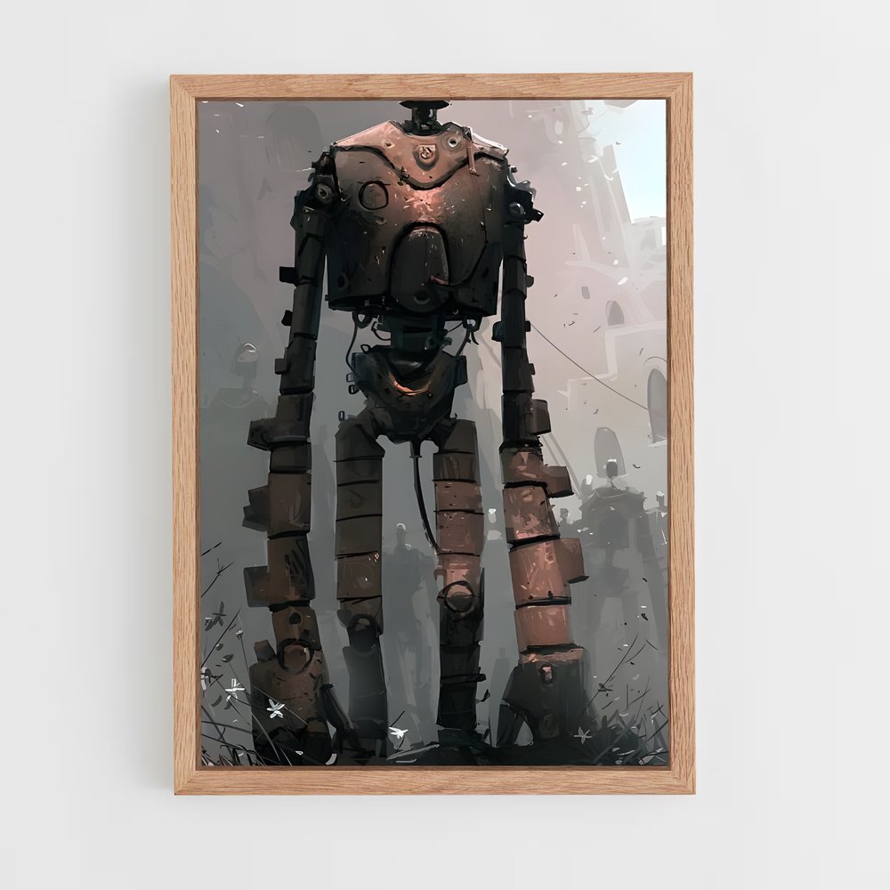 ap-robot soldier-1 cadre Bois clair