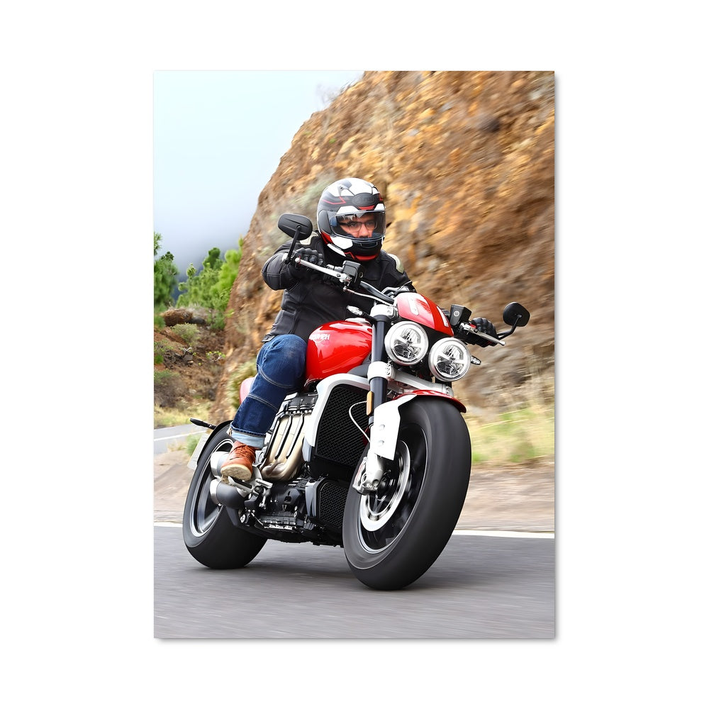 Poster Route en Flammes